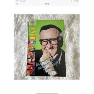 Marvel Live #0 (1993) FN/VF San Diego Comic Con Promo Stan Lee Photo Cover